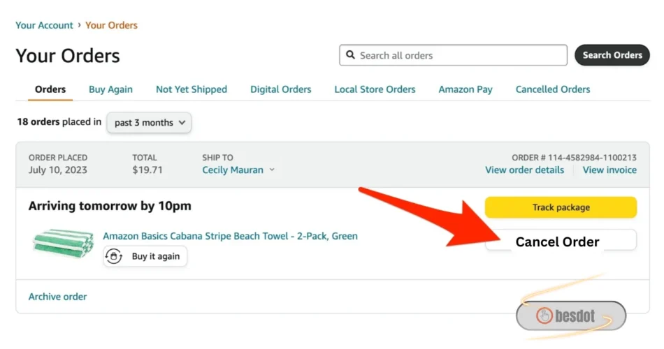 How to Cancel an Amazon Order