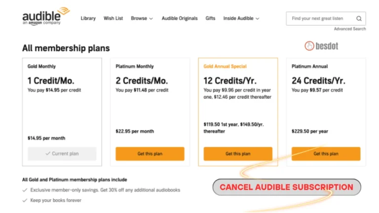 How to Cancel Audible Subscription on Mobile