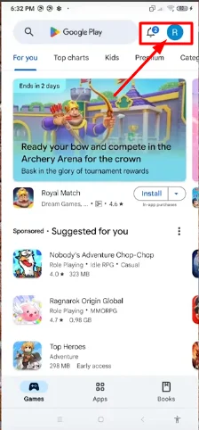 google playstore login id