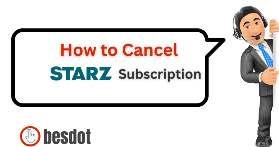 how to cancel starz subscription