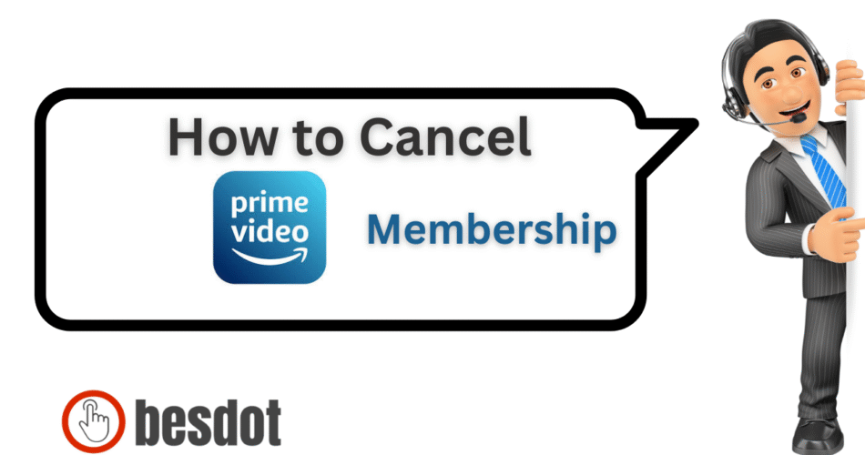 how to cancel amazon prime video membership