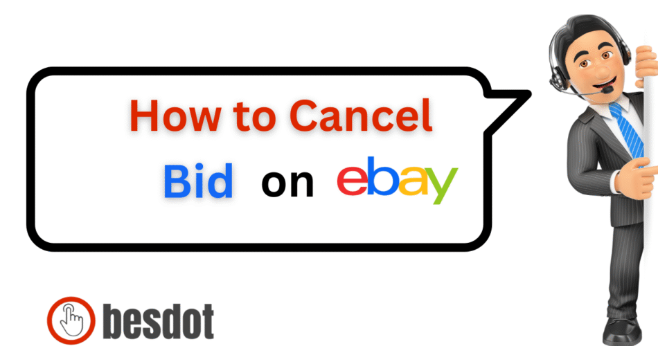 how to cancel a bid on ebay