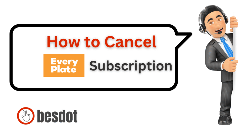 how to cancel EveryPlate subscription