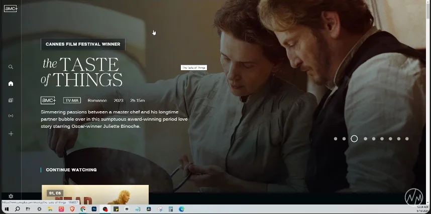 AMC Plus official site