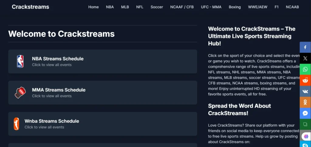 crackstream official site 