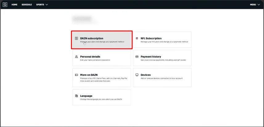 dazn subscription