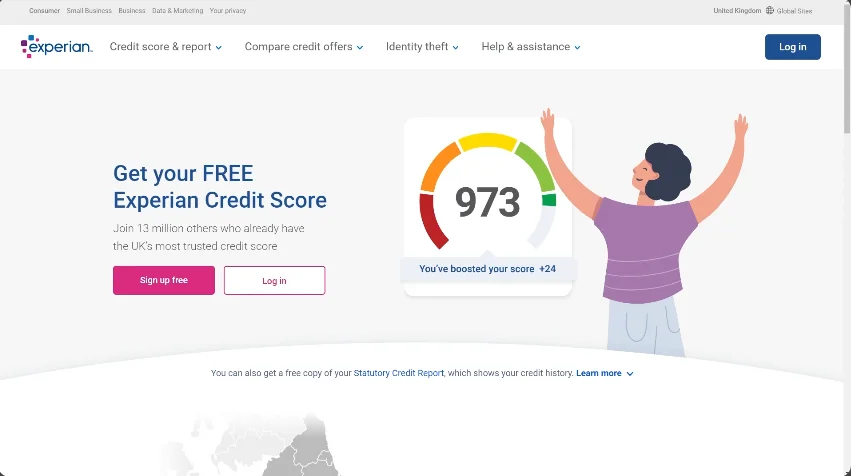 experian official website