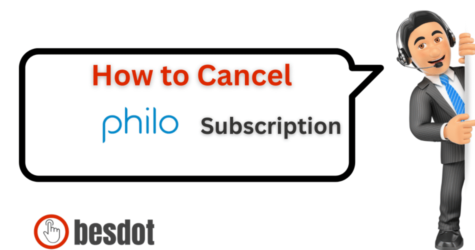 how to cancel philo subscription