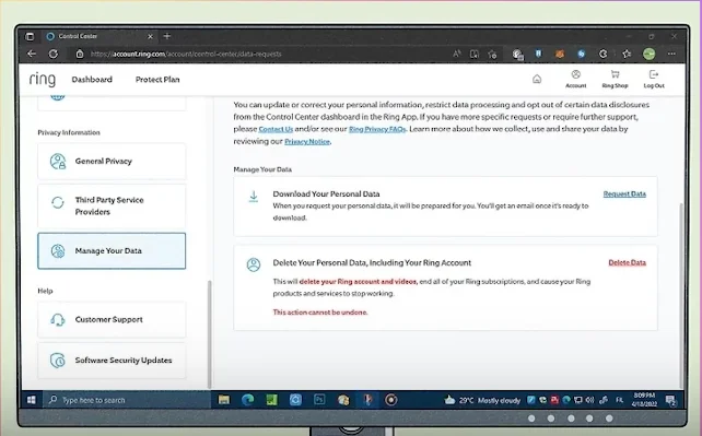 manage and view data 