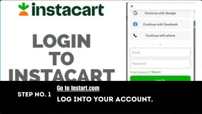 login to instacart