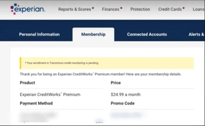 membership of experian