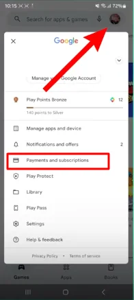 payments and subscriptions on android