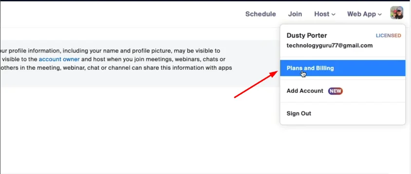 plans and billing of zoom