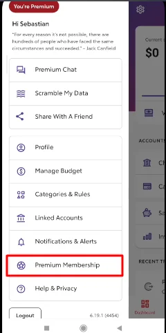 Rocket Money premium membership