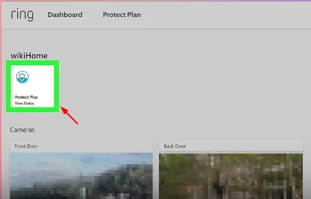 protect plan view status button