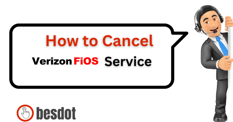 how to cancel verizon fios service