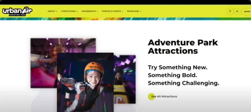 Urban Air official site