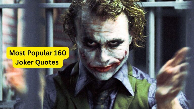 160 Best Joker Quotes That Will Blow Your Mind