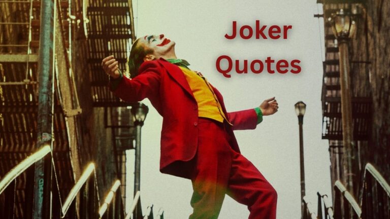 Joker Quotes: 60 Dark, Deep and Powerful Lines that Reveal Madness, Chaos and Philosophy