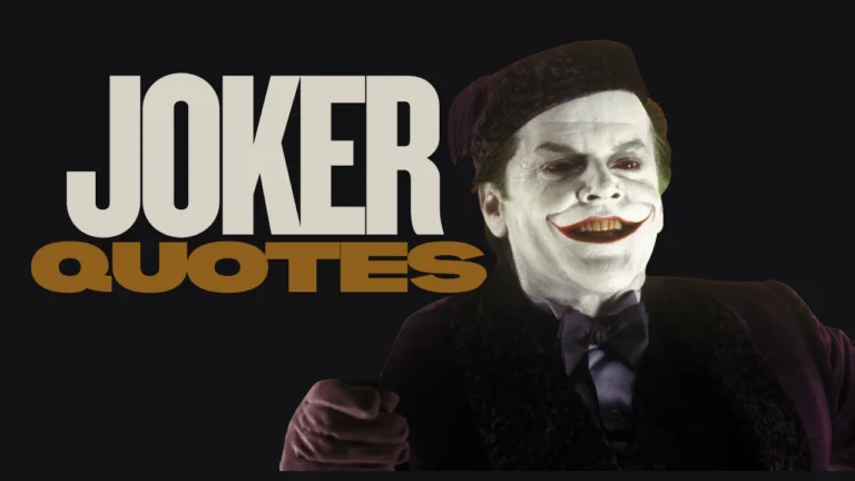 Joker Quotes From Batman (1989)