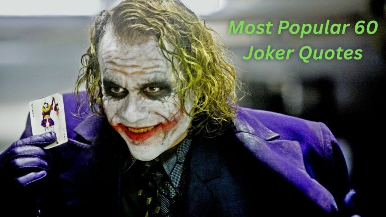 Chaos Behind the Smile: 60 Killer Joker Quotes