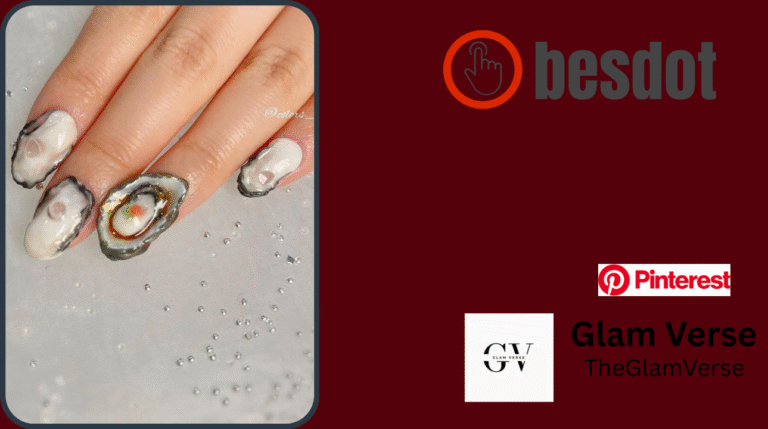 13 Oyster Nail Ideas That Look Absolutely Stunning