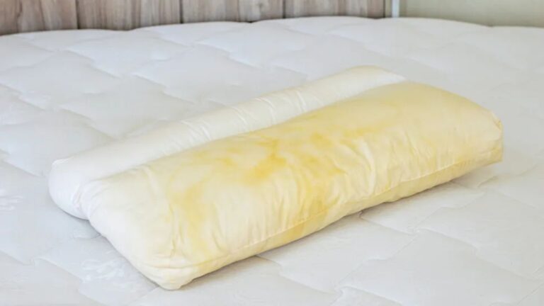 Why Pillows Turn Yellow and How to Tell if They’re Healthy to Sleep On