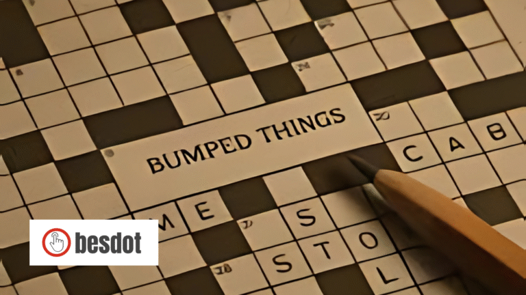 Bumped Things NYT Crossword: What It Means and How to Solve It