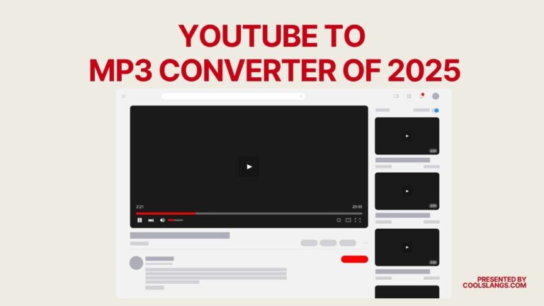 Best Free YouTube to MP3 Converter of 2025