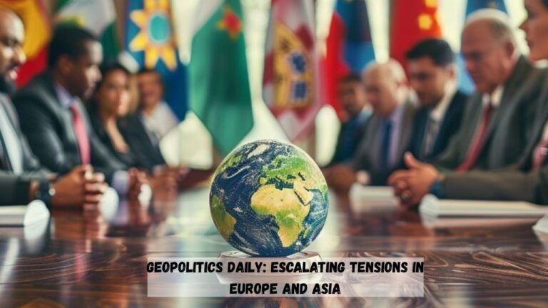 Geopolitics Daily: Escalating Tensions in Europe and Asia